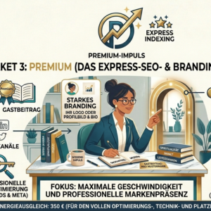 Paket 3 – Premium (Das Express-SEO- & Branding-Paket)