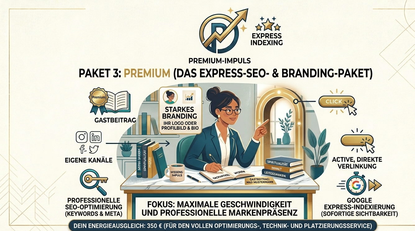 Paket 3 – Premium (Das Express-SEO- & Branding-Paket)
